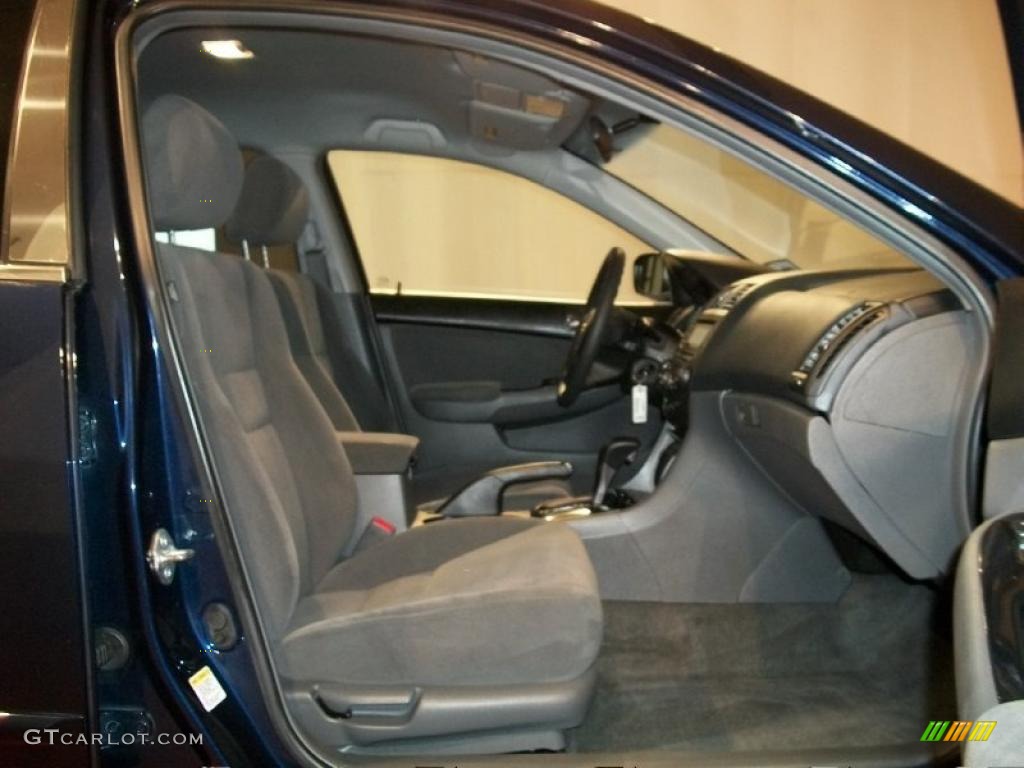 2007 Accord SE Sedan - Royal Blue Pearl / Gray photo #20