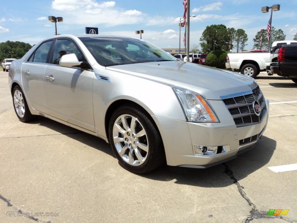 Light Platinum 2008 Cadillac CTS Sedan Exterior Photo #48961111