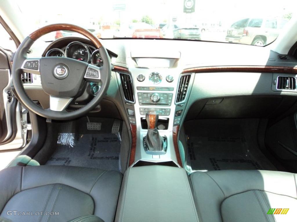 2008 Cadillac CTS Sedan Ebony Dashboard Photo #48961231