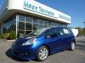 2009 Blue Sensation Pearl Honda Fit Sport  photo #1