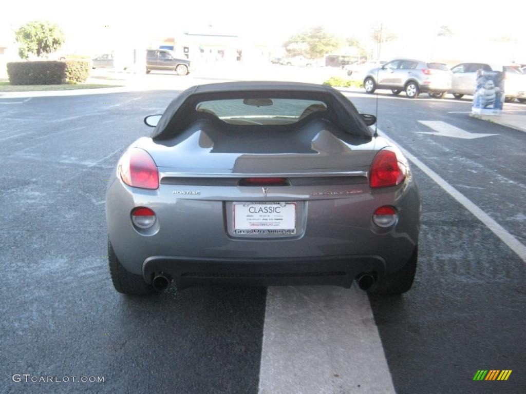 2007 Solstice GXP Roadster - Sly Gray / Ebony photo #4