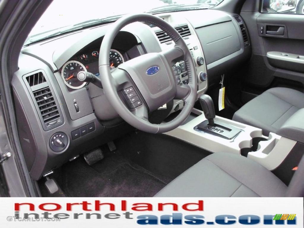 2011 Escape XLT V6 4WD - Sterling Grey Metallic / Charcoal Black photo #10