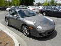 Meteor Grey Metallic 2009 Porsche 911 Carrera 4S Coupe Exterior