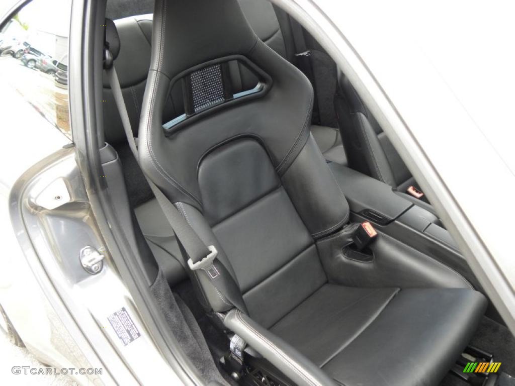 2009 911 Carrera 4S Coupe - Meteor Grey Metallic / Black photo #8
