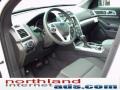 2011 White Platinum Tri-Coat Ford Explorer XLT 4WD  photo #7