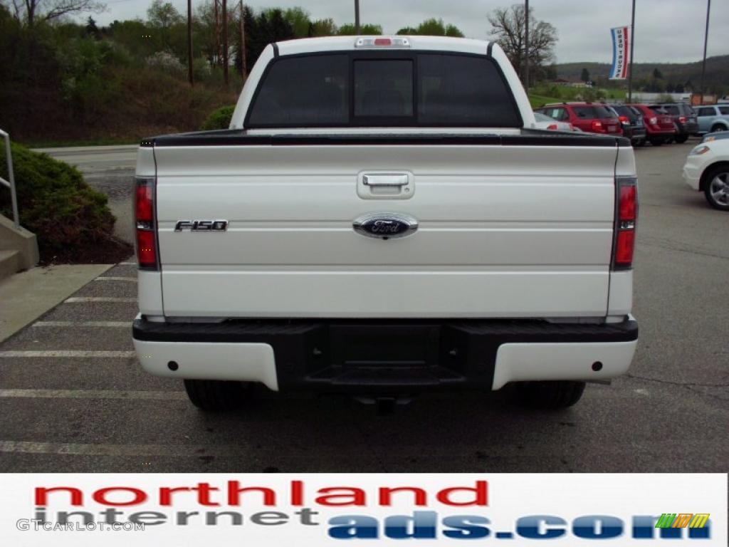 2011 F150 Limited SuperCrew 4x4 - White Platinum Metallic Tri-Coat / Steel Gray/Black photo #6