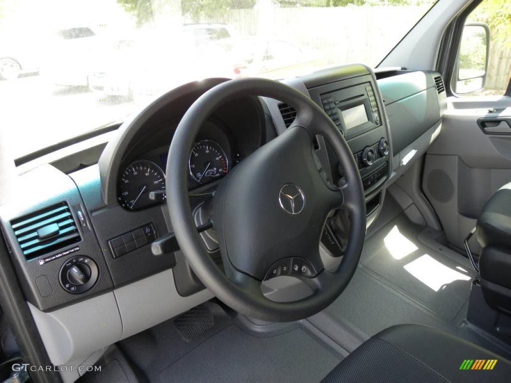 2011 Sprinter 2500 Passenger Van - Graphite Gray / Black photo #4