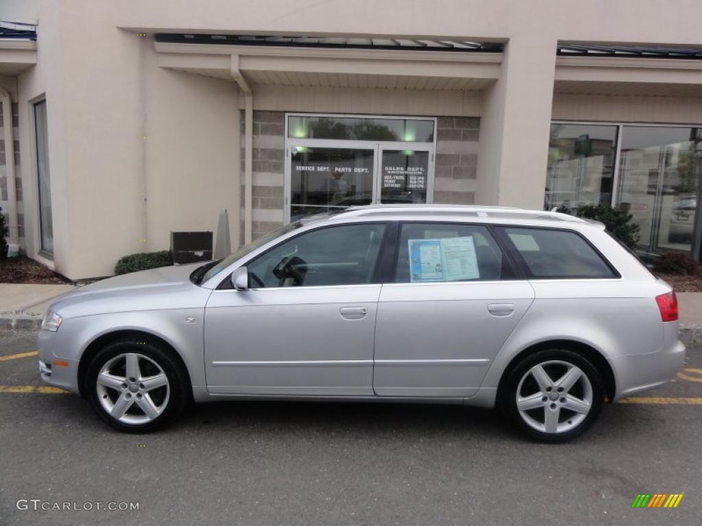 Light Silver Metallic 2005 Audi A4 2.0T quattro Avant Exterior Photo #48963998