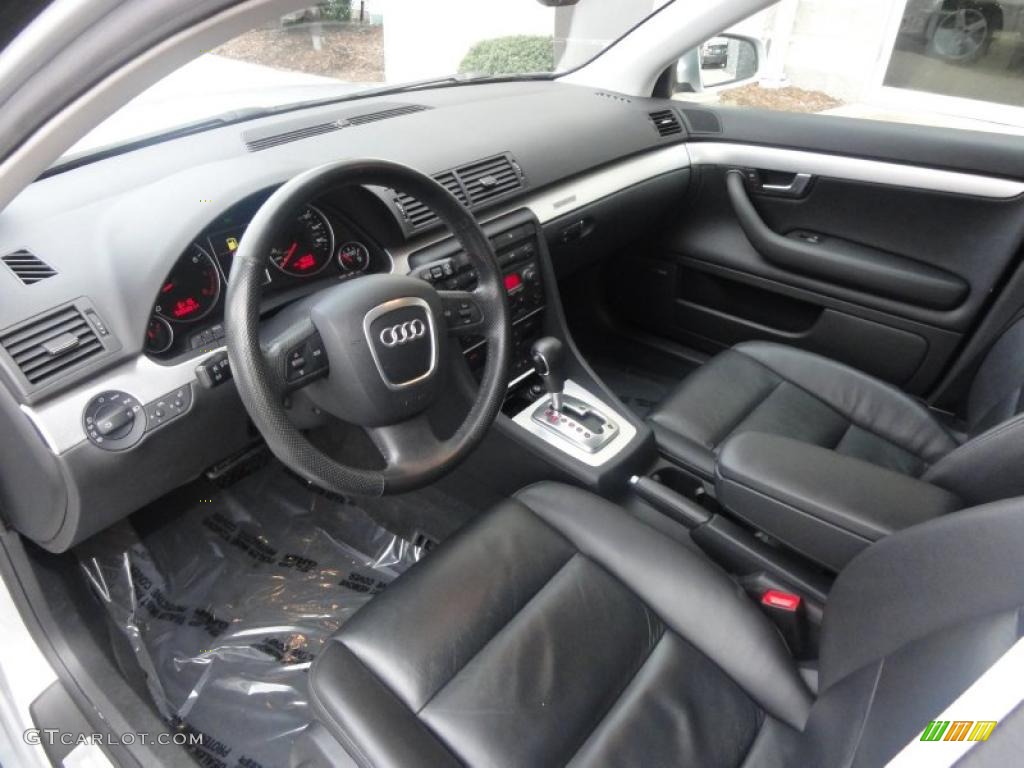 Ebony Interior 2005 Audi A4 2.0T quattro Avant Photo #48964085