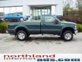 2008 Forest Green Metallic Ford F250 Super Duty XL Regular Cab 4x4  photo #1