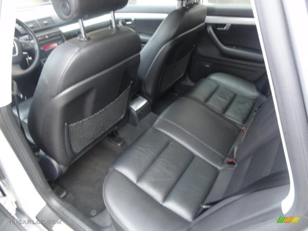 Ebony Interior 2005 Audi A4 2.0T quattro Avant Photo #48964193