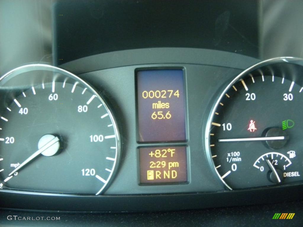 2011 Sprinter 2500 Passenger Van - Graphite Gray / Black photo #31