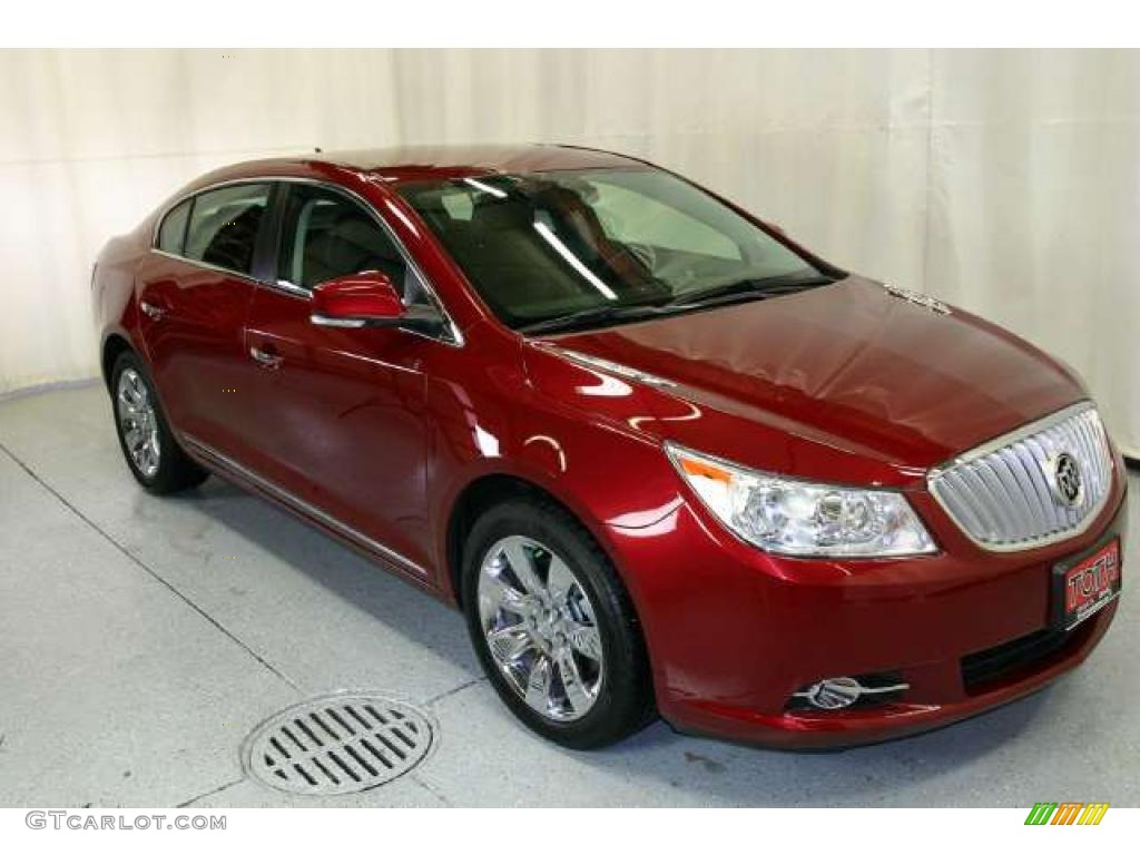 2011 LaCrosse CXL - Red Jewel Tintcoat / Ebony photo #1