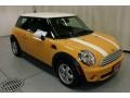 2008 Mellow Yellow Mini Cooper Hardtop  photo #1