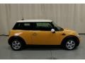 2008 Mellow Yellow Mini Cooper Hardtop  photo #2