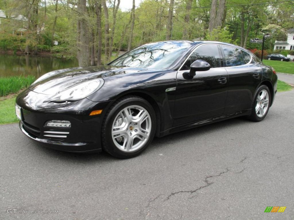 Basalt Black Metallic 2010 Porsche Panamera 4S Exterior Photo #48965921