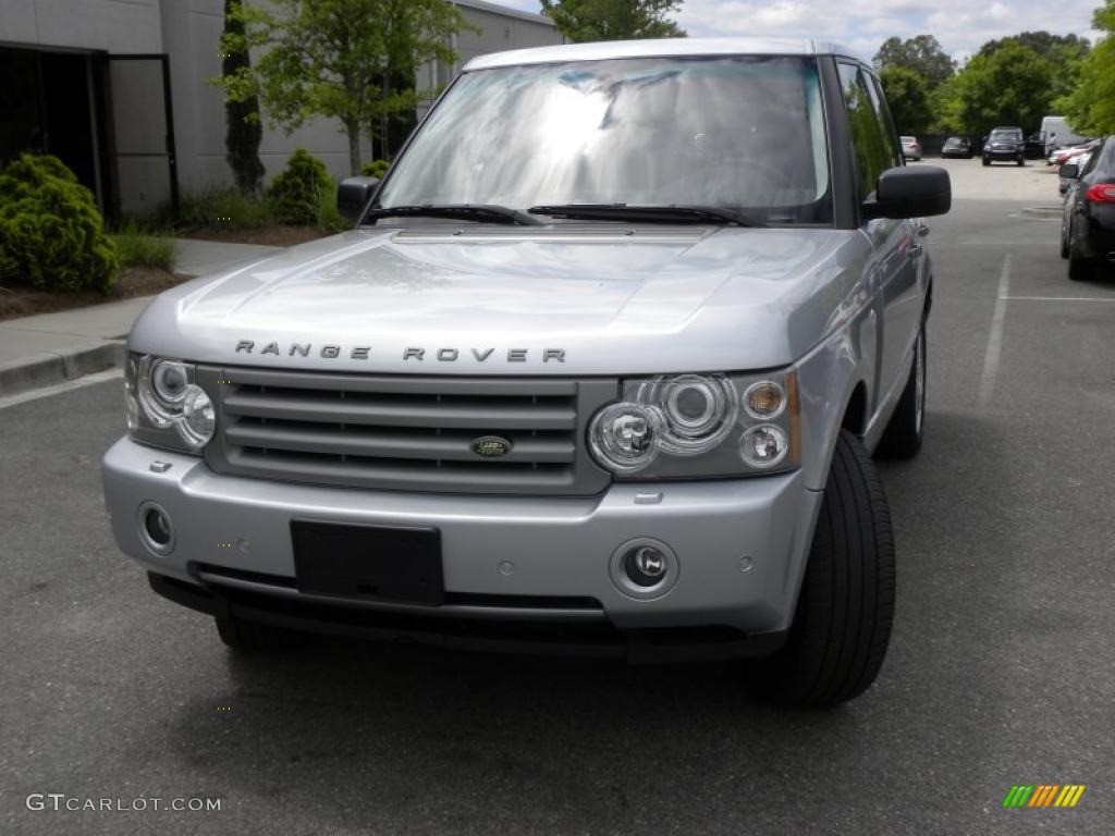 Zermatt Silver Metallic 2008 Land Rover Range Rover V8 HSE Exterior Photo #48966263