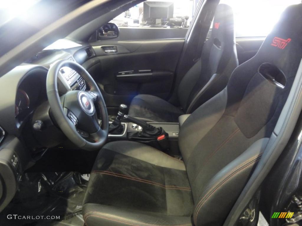 2011 Subaru Impreza WRX STi Limited Front Seat Photo #48966283