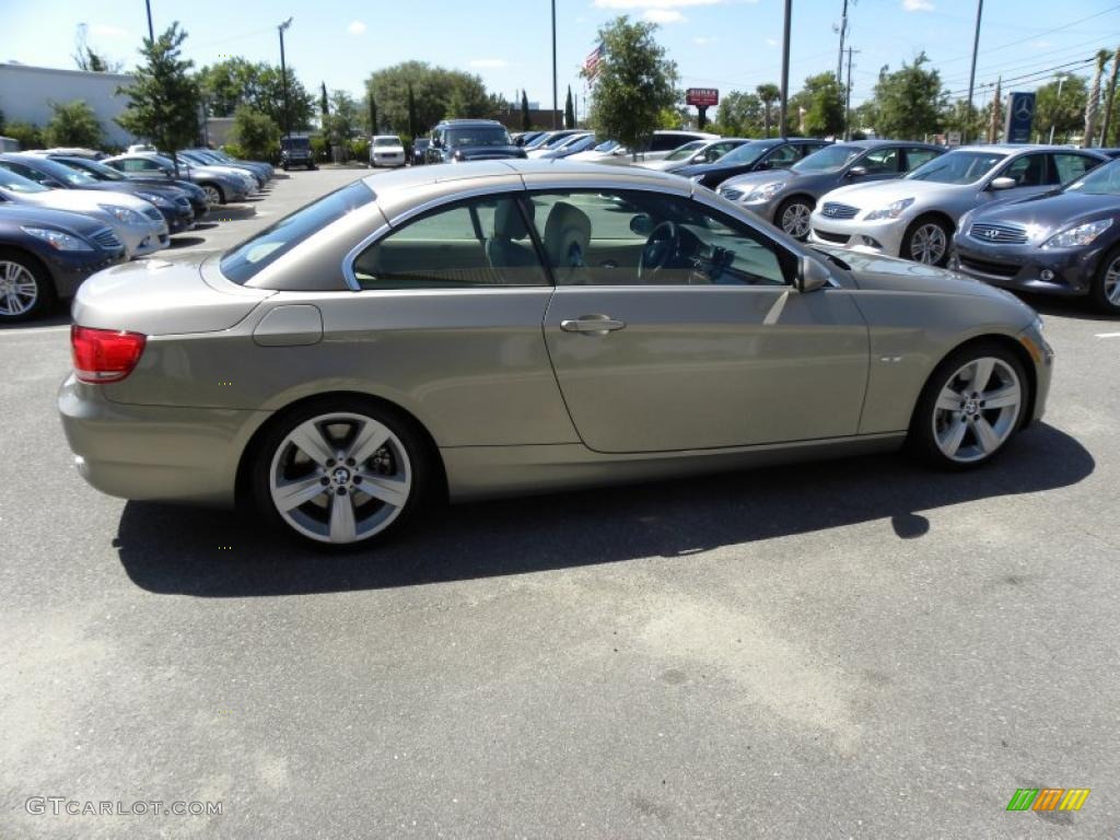 2008 3 Series 335i Convertible - Platinum Bronze Metallic / Cream Beige photo #11