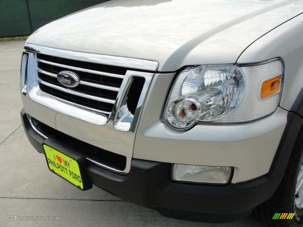 Silver Birch Metallic 2008 Ford Explorer Sport Trac XLT Exterior Photo #48967655