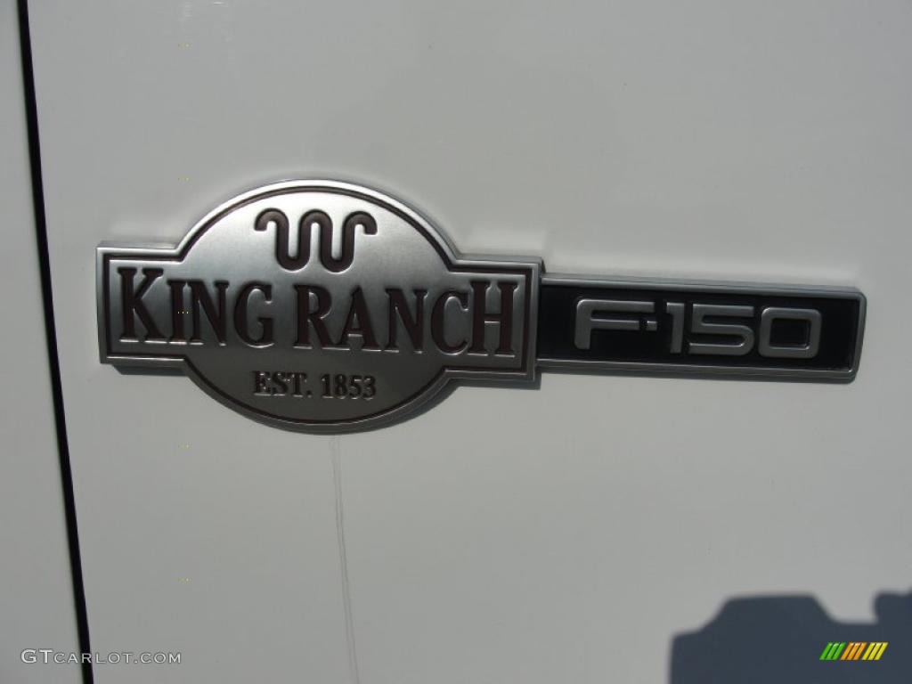 2003 F150 King Ranch SuperCrew - Oxford White / Castano Brown Leather photo #18