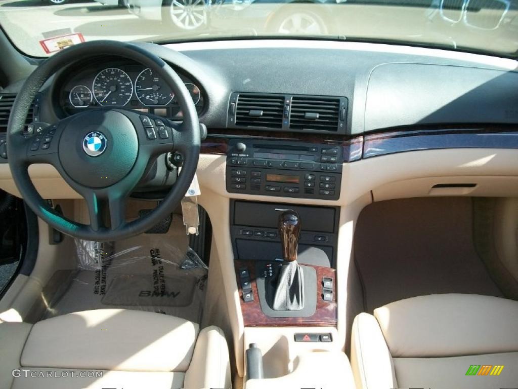 2006 3 Series 330i Convertible - Jet Black / Sand photo #13