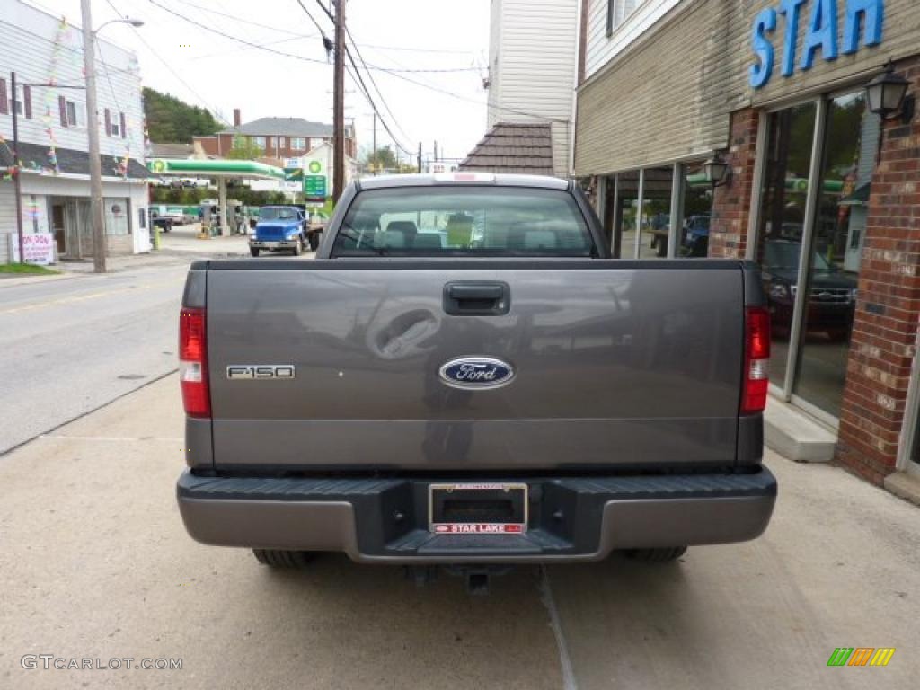 2005 F150 STX SuperCab 4x4 - Dark Shadow Grey Metallic / Medium Flint Grey photo #3