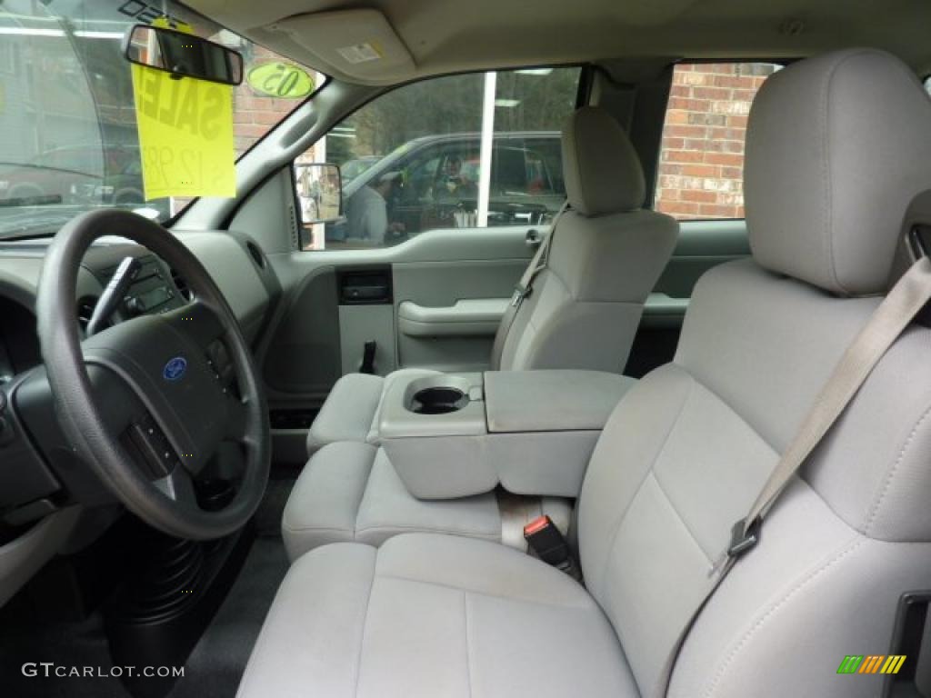 2005 F150 STX SuperCab 4x4 - Dark Shadow Grey Metallic / Medium Flint Grey photo #8