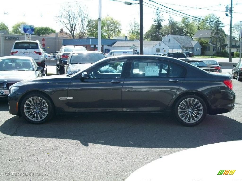 Dark Graphite Metallic 2009 BMW 7 Series 750Li Sedan Exterior Photo #48969869