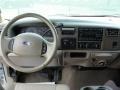 Medium Parchment 2004 Ford F350 Super Duty Lariat Crew Cab 4x4 Dually Steering Wheel