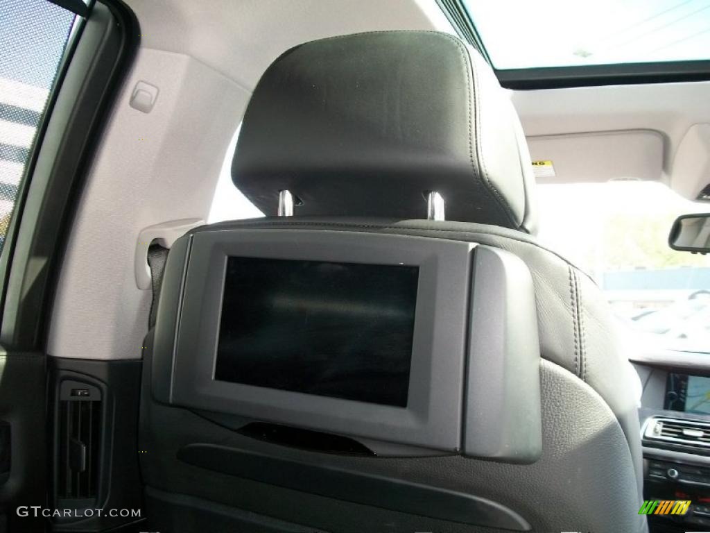 Black Nappa Leather Interior 2009 BMW 7 Series 750Li Sedan Photo #48970148