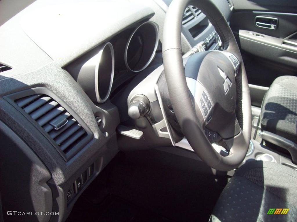 2011 Outlander Sport SE 4WD - Mercury Gray / Black photo #15