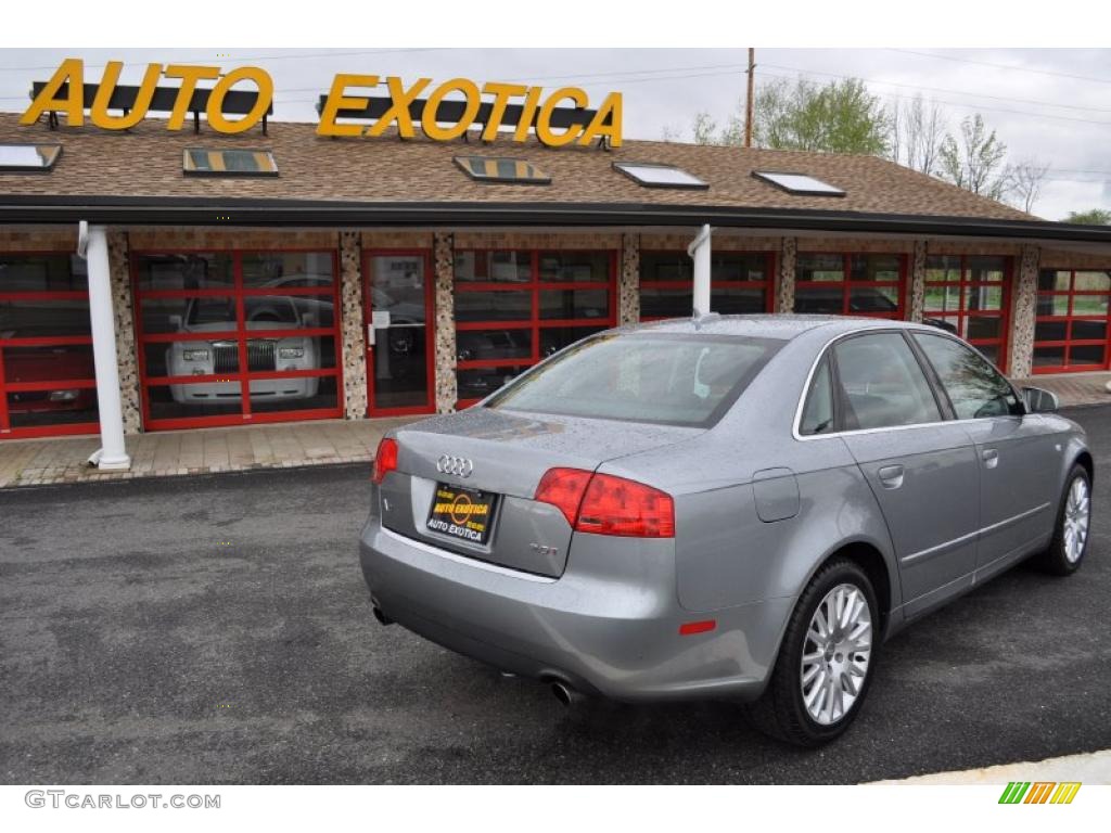 2006 A4 2.0T Sedan - Quartz Gray Metallic / Ebony photo #3