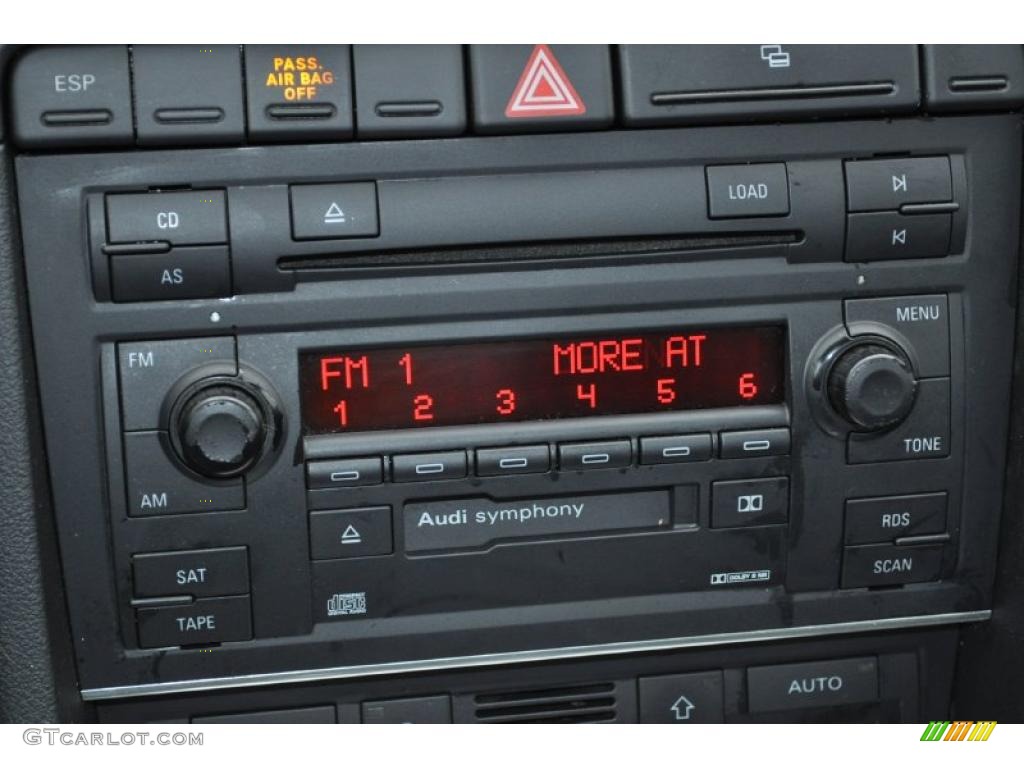 2006 A4 2.0T Sedan - Quartz Gray Metallic / Ebony photo #13