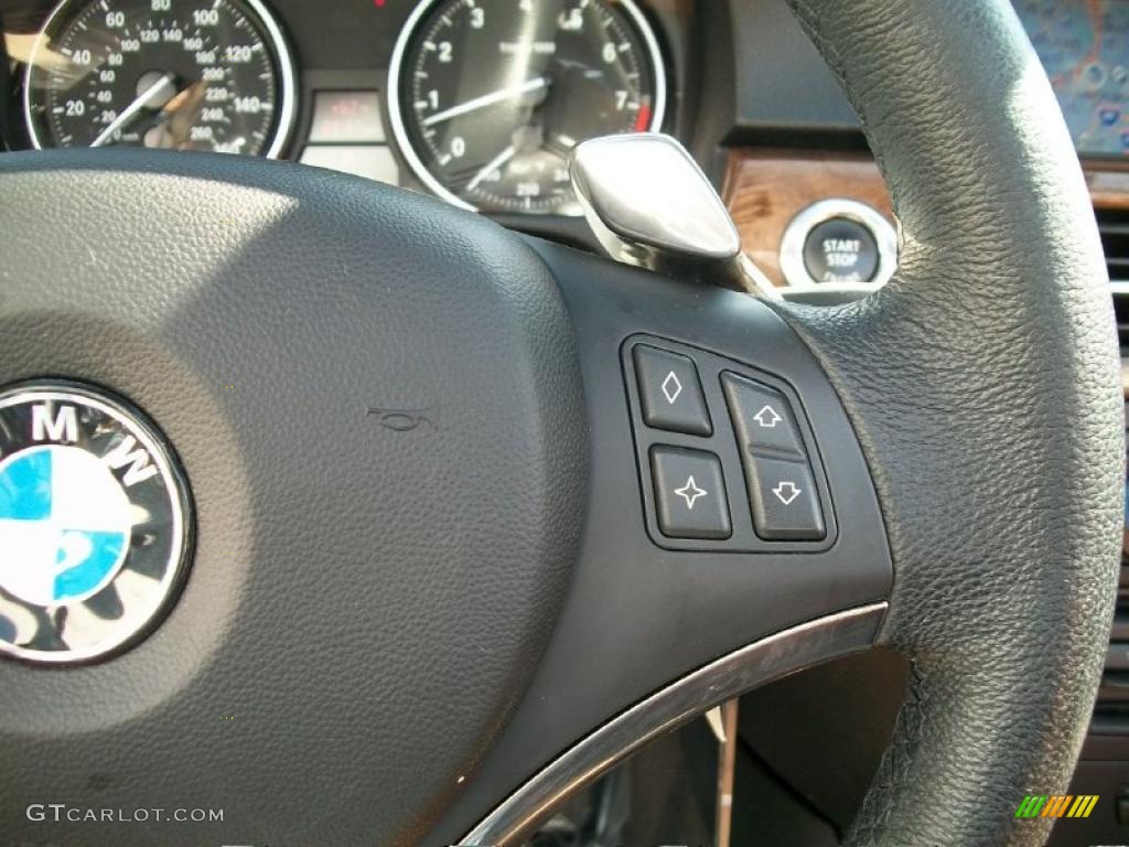 2008 3 Series 328i Convertible - Jet Black / Saddle Brown/Black photo #16
