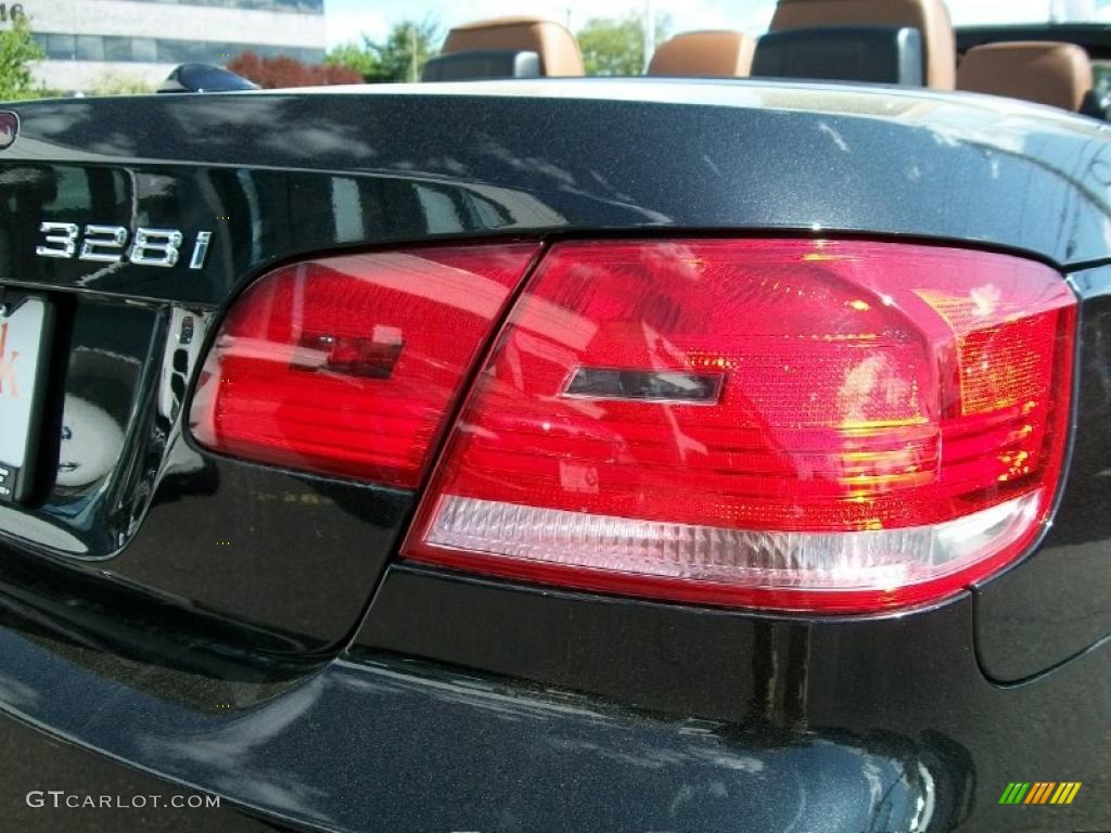 2008 3 Series 328i Convertible - Jet Black / Saddle Brown/Black photo #21