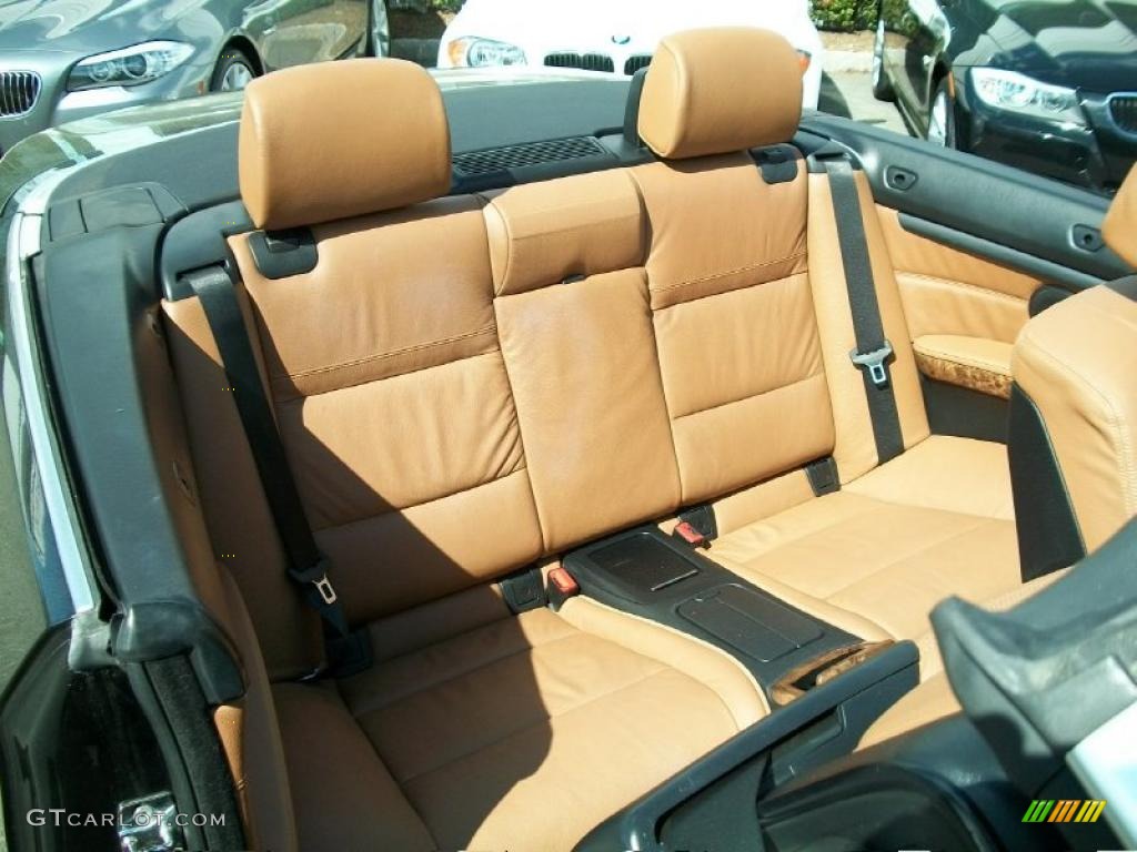 2008 3 Series 328i Convertible - Jet Black / Saddle Brown/Black photo #23