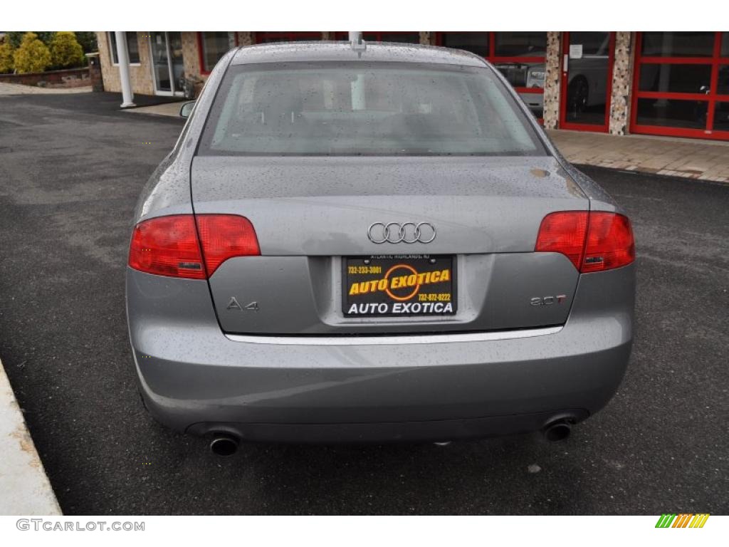 2006 A4 2.0T Sedan - Quartz Gray Metallic / Ebony photo #25