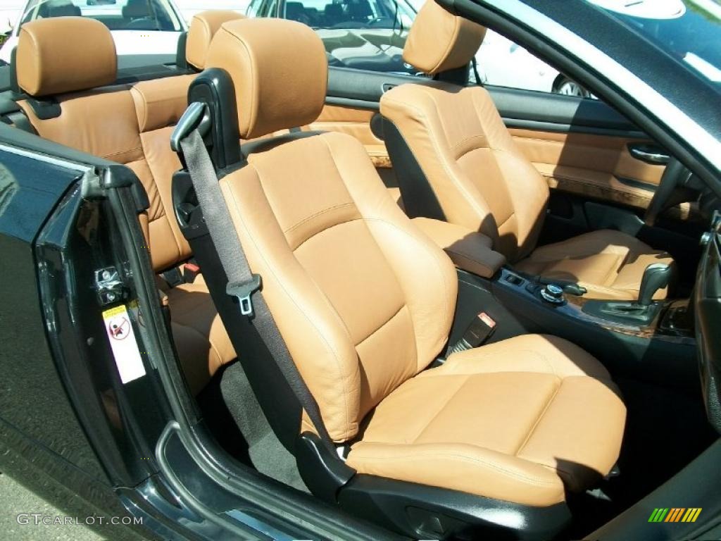 2008 3 Series 328i Convertible - Jet Black / Saddle Brown/Black photo #26