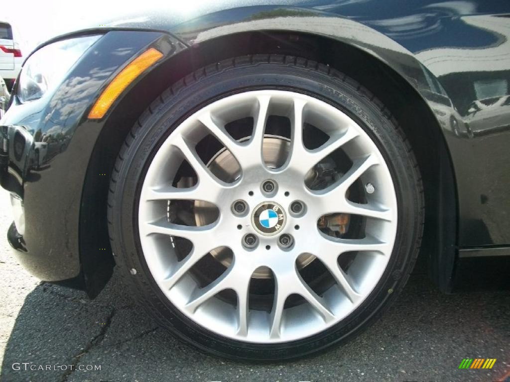2008 3 Series 328i Convertible - Jet Black / Saddle Brown/Black photo #29