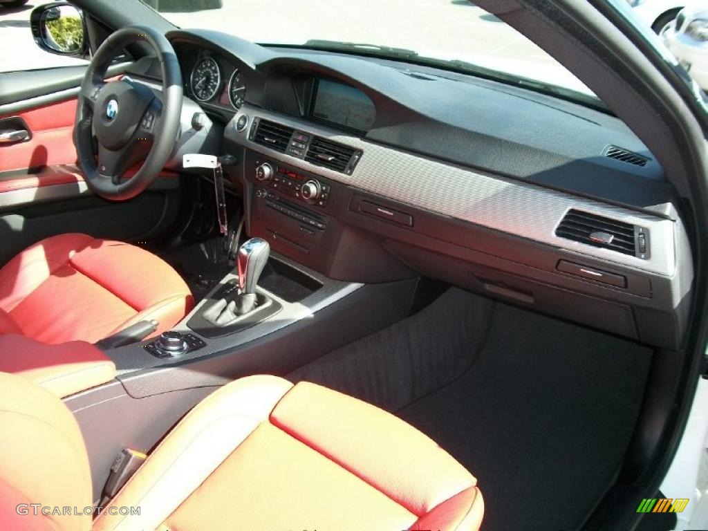 2011 3 Series 335i Coupe - Alpine White / Coral Red/Black Dakota Leather photo #25
