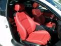 Coral Red/Black Dakota Leather Interior Photo for 2011 BMW 3 Series #48972287