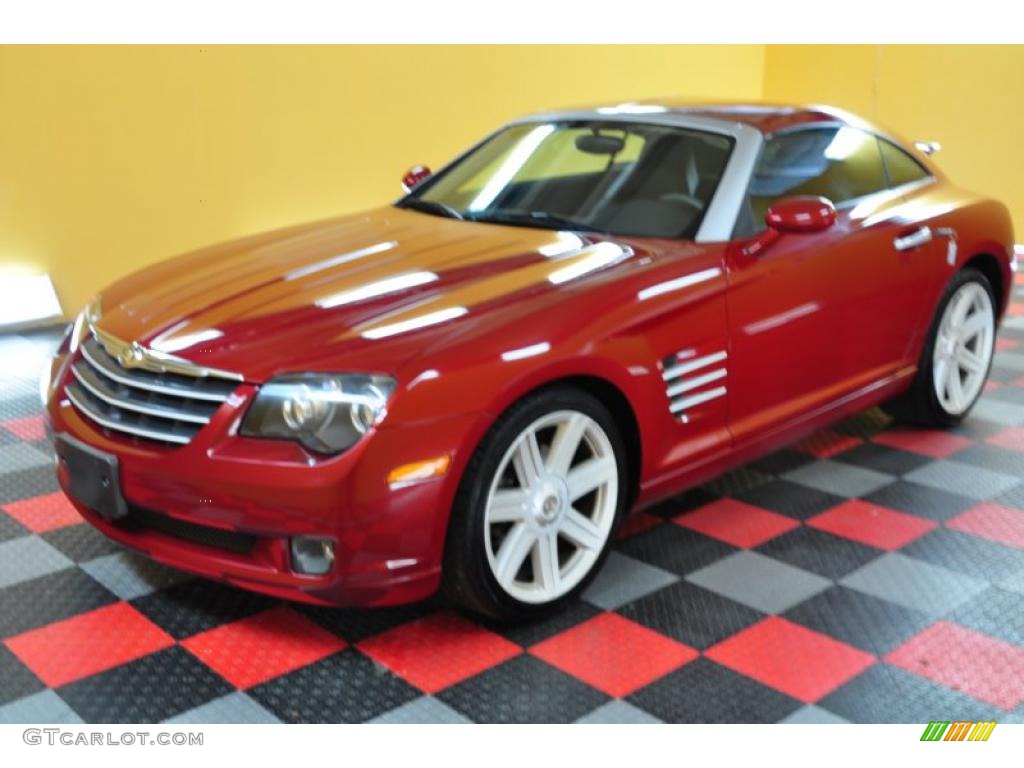 Blaze Red Crystal Pearl 2004 Chrysler Crossfire Limited Coupe Exterior Photo #48972548