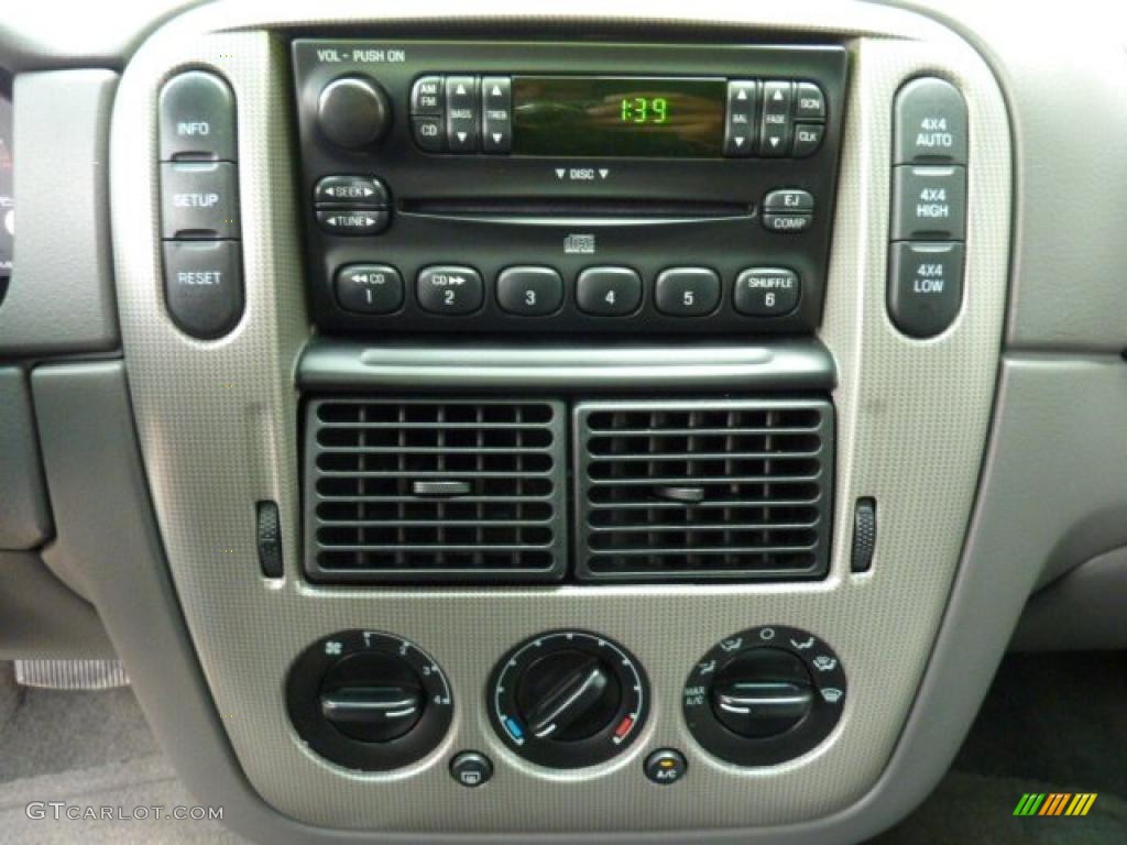 2005 Explorer XLT 4x4 - Mineral Grey Metallic / Graphite photo #14