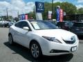 2010 Aspen White Pearl Acura ZDX AWD Advance  photo #1