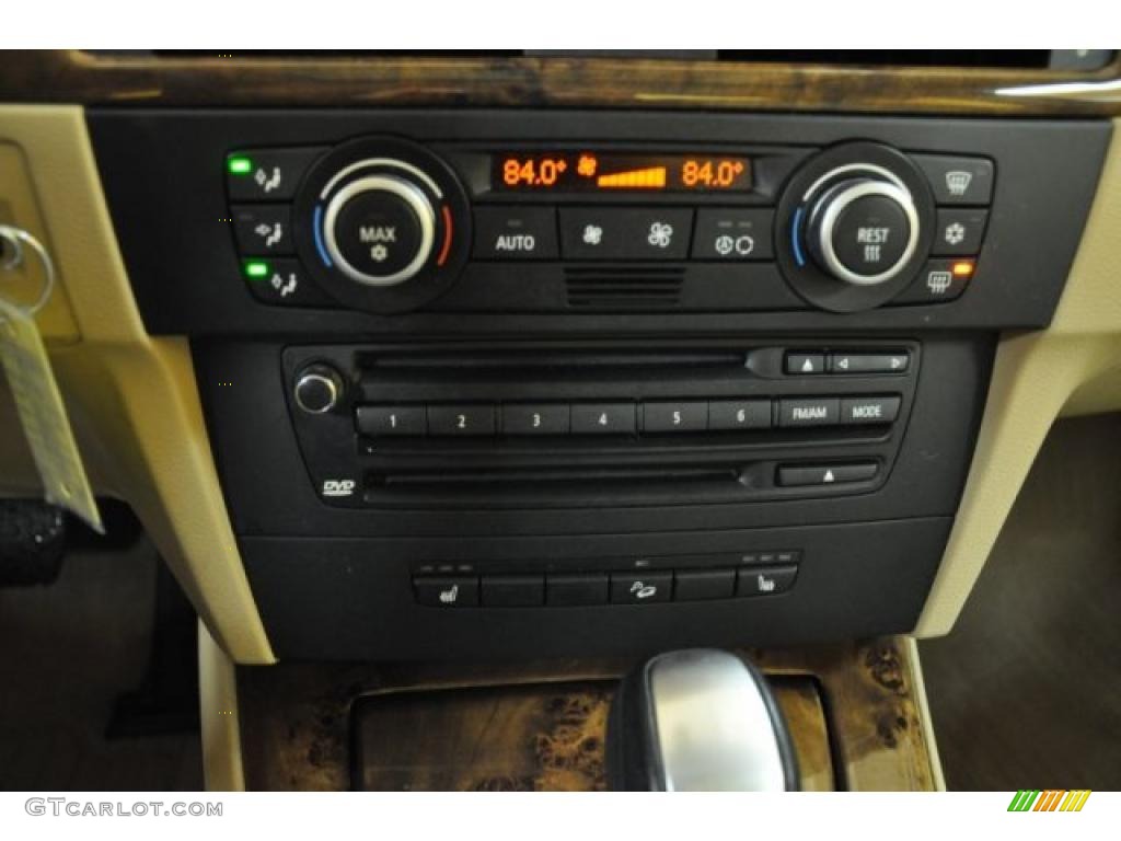 2008 3 Series 335xi Sedan - Jet Black / Beige photo #10