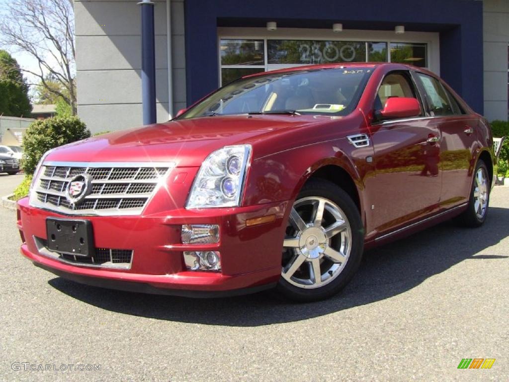 2009 STS 4 V6 AWD - Crystal Red / Cashmere photo #1
