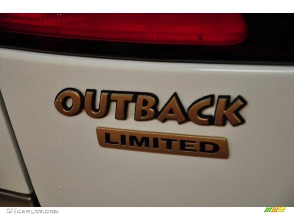2000 Outback Limited Wagon - White Birch / Beige photo #5