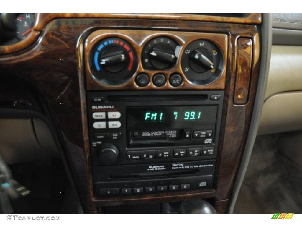 2000 Outback Limited Wagon - White Birch / Beige photo #9