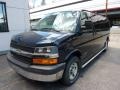 2006 Dark Blue Metallic Chevrolet Express LS 3500 Extended Passenger van  photo #10